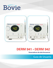 Bovie DERM 942 Guía De Usuario