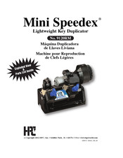 HPC Mini Speedex 9120RM Manual Del Usuario