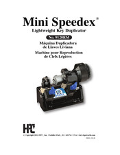 HPC Mini Speedex 9120RM Manual Del Usuario