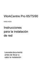 Xerox WorkCentre Pro 75 Instrucciones Para La Instalación