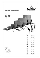 Carl Stahl Kromer 7251 Manual De Instrucciones