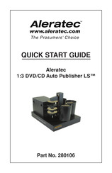 Aleratec 1:3 DVD/CD Auto Publisher LS Guia De Inicio Rapido