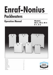 Enraf Nonius E-1 Operación Manual