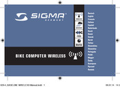 Sigma BASELINE WIRELESS Manual De Instrucciones