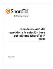 ShoreTel 930D Guía De Usuario