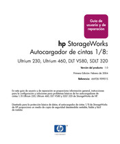 HP StorageWorks Ultrium 460 Guía De Usuario Y De Reparación