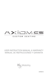 Ki Mobility AXIOM CS Manual De Instrucciones Y Garantía