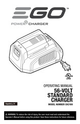 EGO Power+ CH2100 Manual De Operación