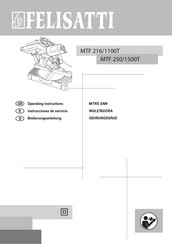 Felisatti MTF 216/1100T Lnstrucciones De Servicio