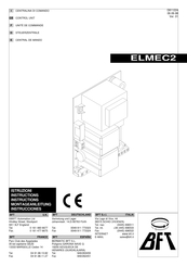 Bft ELMEC2 Instrucciones