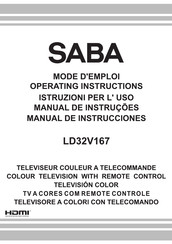 Saba LD32V167 Manual De Instrucciones