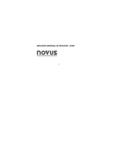 Novus N1500 Manual Del Usaurio