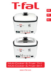 T-Fal Multi-Cooker & Fryer 7in1 Manual De Instrucciones