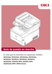 Oki MC352dn Guía De Puesta En Marcha