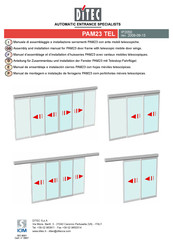 DITEC PAM23 TEL Manual De Ensamblaje E Instalación
