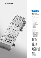 Festo CPX-GP-03 Serie Manual De La Parte Electrónica