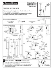 American Standard 1662 Serie Manual Del Usuario