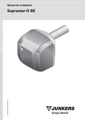 Junkers Suprastar-O BE 34 Manual De Instalación