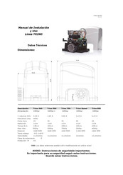 AGL TRINO SPEED Manual De Instalacion Y Uso