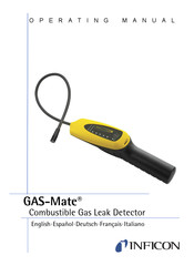 Inficon GAS-Mate Manual Del Usuario