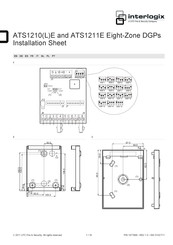 Interlogix ATS1210LE Hoja De Instalación