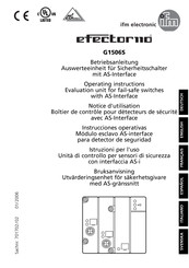 IFM Electronic efector 110 Instrucciones Operativas