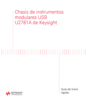 Keysight U2781A Guia De Inicio Rapido