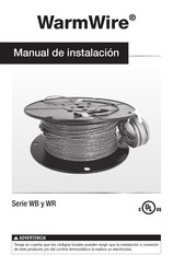 Watts WarmWire WB Serie Manual De Instalación