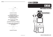 Crosley CR56 Manual De Instrucciones