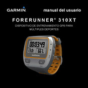 Garmin FORERUNNER 310XT Manual Del Usuario