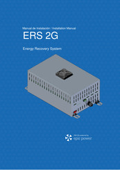 epic power ERS 2G Manual De Instalación