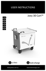 Lockncharge pclocs Joey 30 Cart Instrucciones Para El Usuario