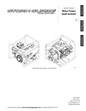 Storm Surge SS30T Manual Del Operador