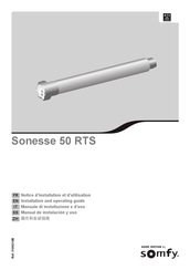 SOMFY Sonesse 50 RTS Manual De Instalacion Y Uso