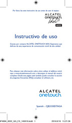 Alcatel Onetouch idol a Instructivo De Uso