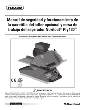 Flexco Novitool Ply 130 Serie Manual Del Usuario