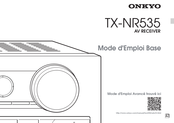 Onkyo TX-NR535 Instrucciones Básicas De Uso