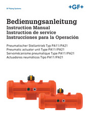 GF PA11 Instrucciones Para La Operación