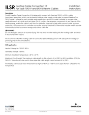 Emerson EasyHeat SR31J Instrucciones De Instalación