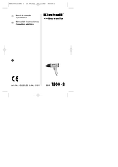 EINHELL Bavaria BHP 1500-2 Manual De Instrucciones