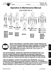 AMH MA020 Manual De Operación Y Mantenimiento