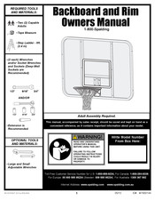 SPALDING 1-800 Manual Del Propietário