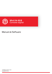 STS MixLiVe 16.8 Manual De Software