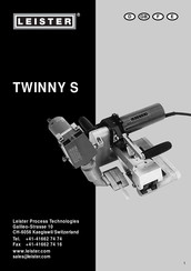 Leister Twinny S Instrucciones De Funcionamiento