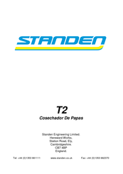 Standen T2 Manual De Operador