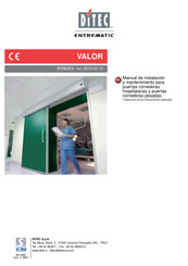 DITEC Entrematic VALOR Manual De Instalación Y Mantenimiento