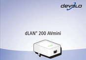 Devolo dLAN 200 AVmini Manual Del Usuario