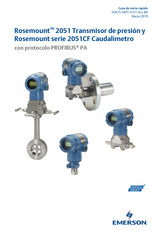 Emerson Rosemount 2051 Serie Guia De Inicio Rapido