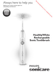 Philips Sonicare HealthyWhite HX6712/43 Manual Del Usuario