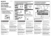 Sony STR-DH800 Guía De Instalación Rápida